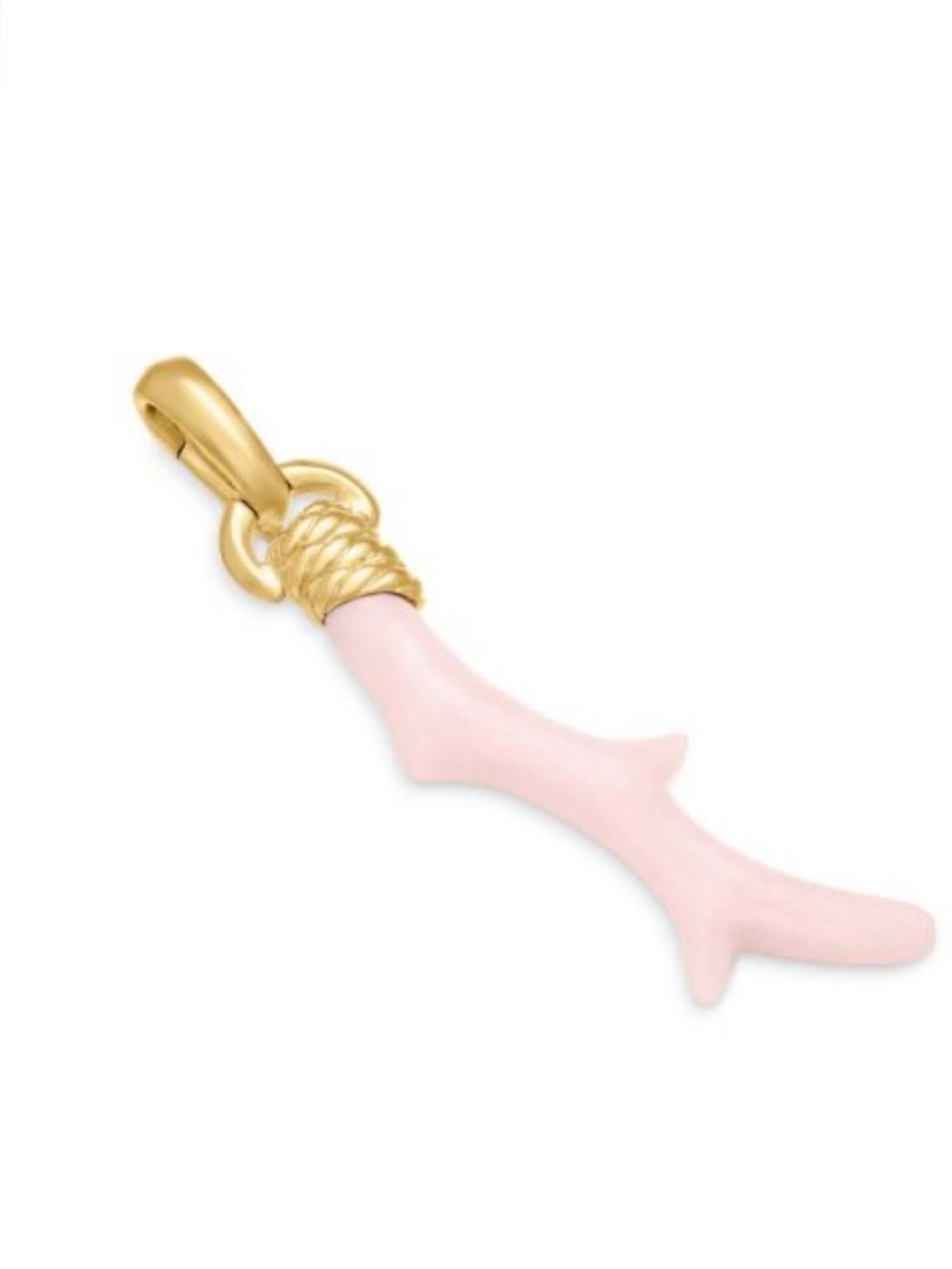 David Yurman Pink  Coral Amulet,NWOT